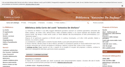 Desktop Screenshot of biblioteca.corteconti.it